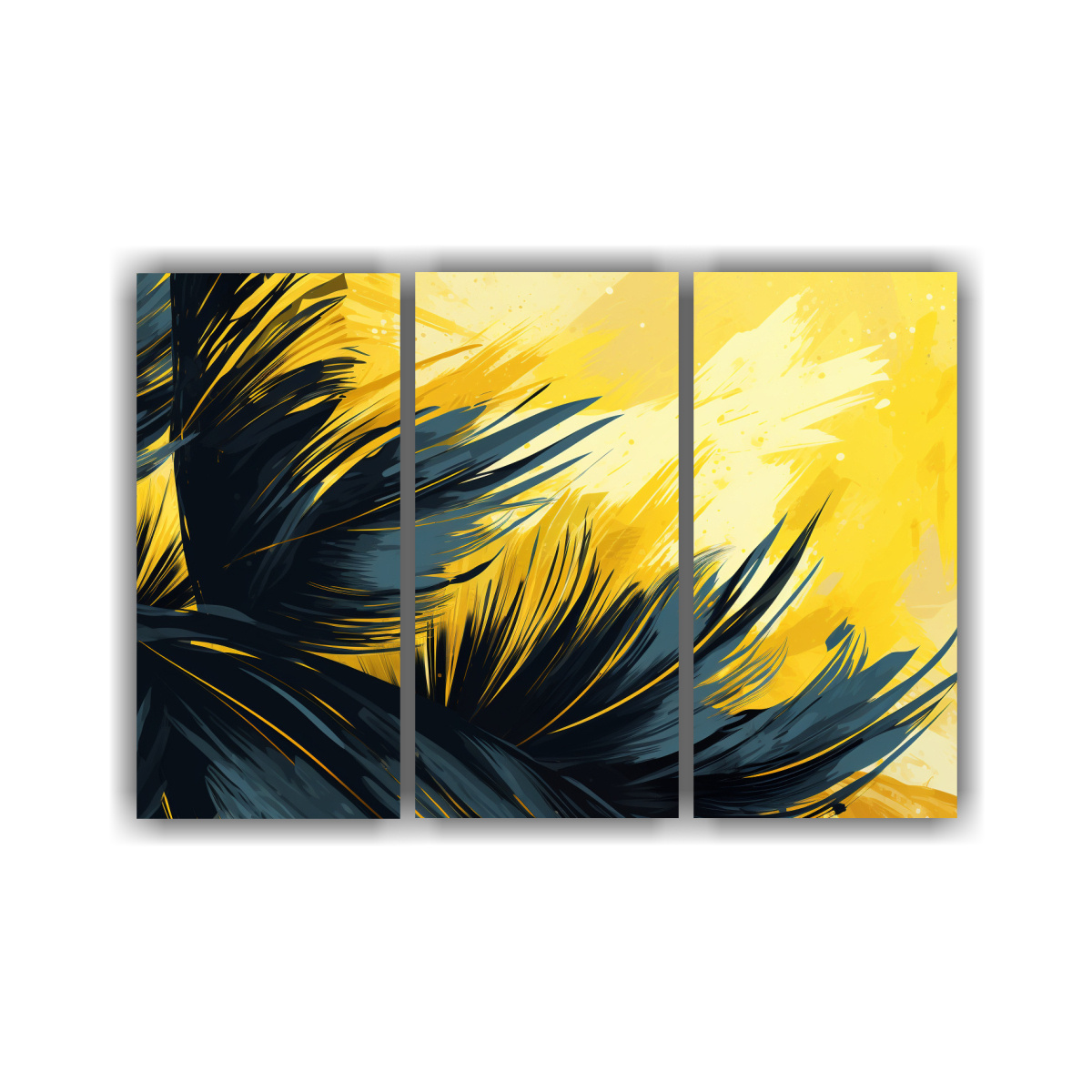 pinturas-de-palmeras-en-amarillo-para-sal-n-con-atm-sfera-neonoir-