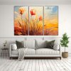 pinturas-decorativas-de-dormitorio-con-pampas-grass-en-amarillo-y-rojo-ambiente-neonoir-1-1
