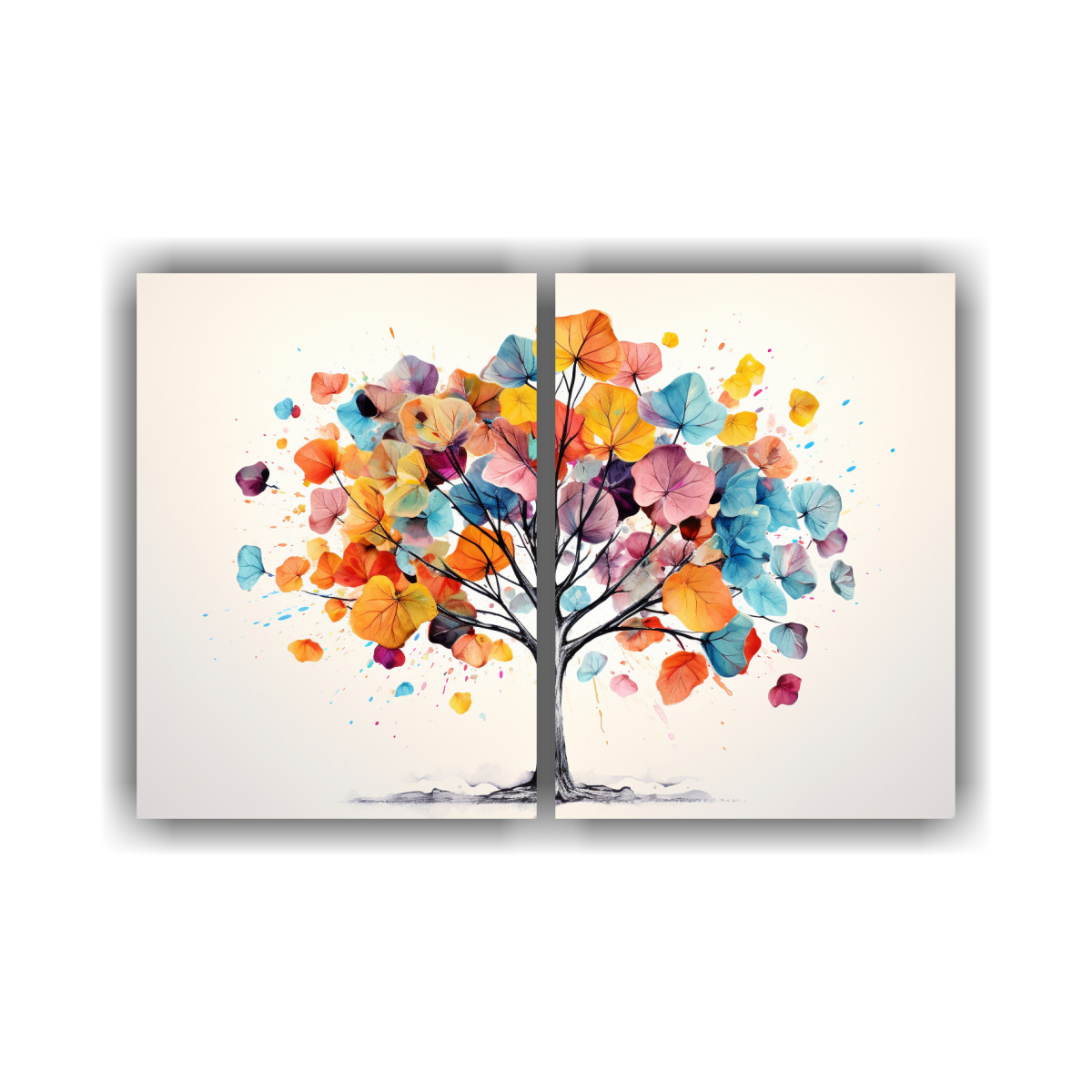 pinturas-decorativas-de-dos-composiciones-rbol-de-lamo-en-acuarelas-atm-sfera-neonoir-