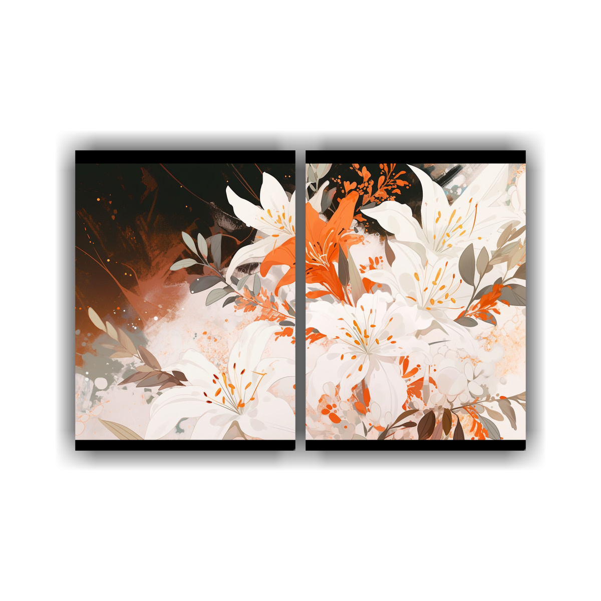 pinturas-decorativas-en-blanco-y-naranja-con-estilo-neonoir-