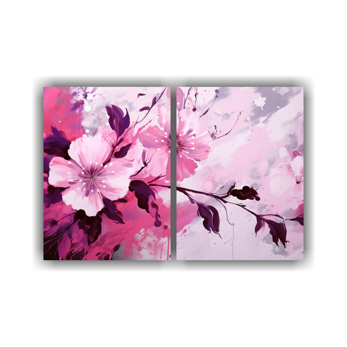 pinturas-decorativas-estilo-neonoir-en-tonos-blanco-y-rosa-