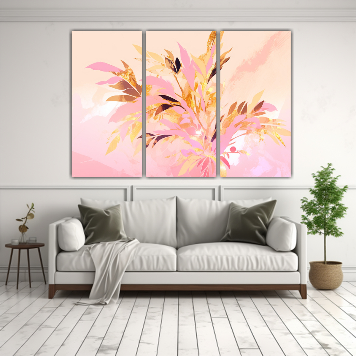 pinturas-decorativas-rbol-tropical-en-tonos-dorados-y-rosados-con-atm-sfera-neonoir-1-1
