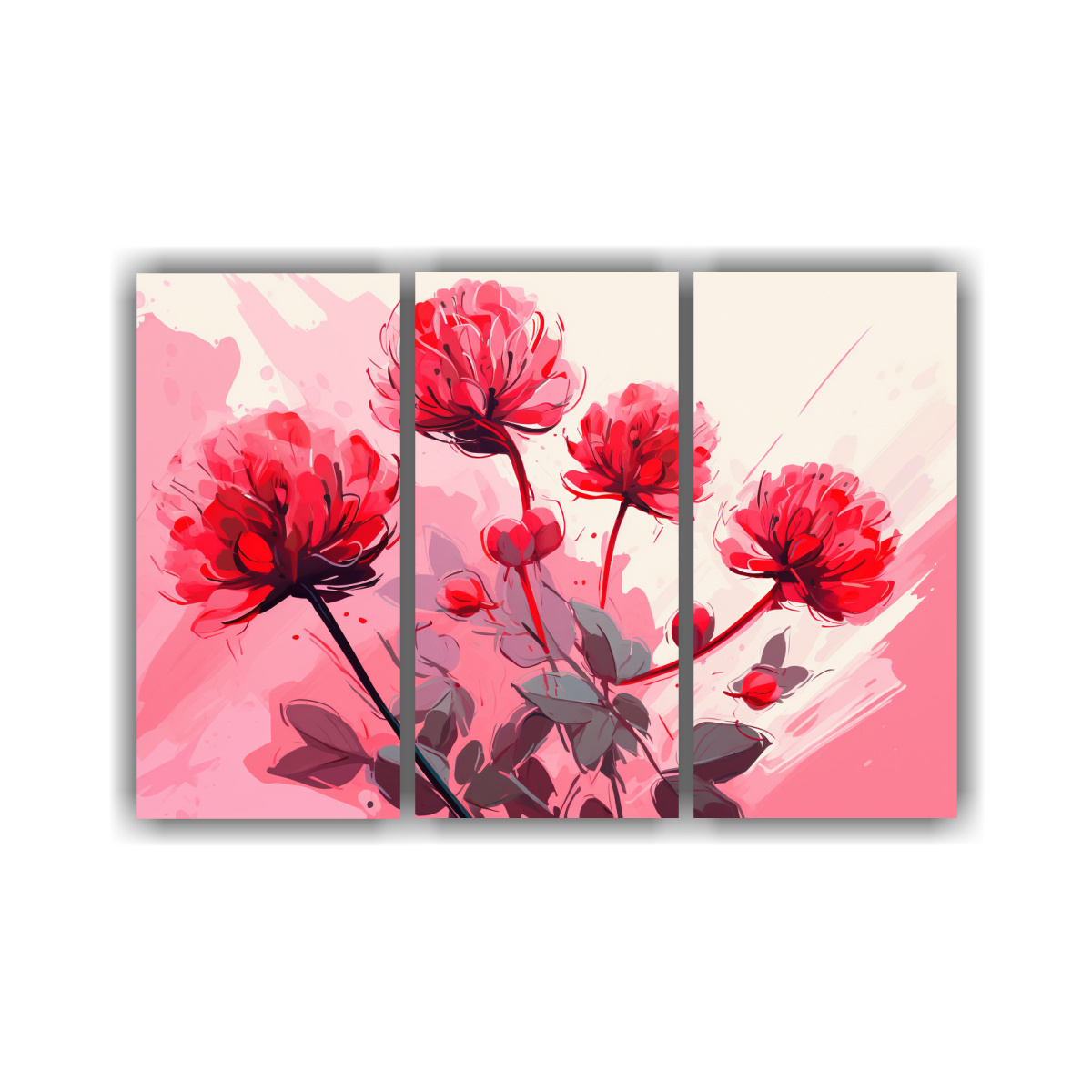 pinturas-decorativas-tr-boles-en-rojo-y-rosa-belleza-natural