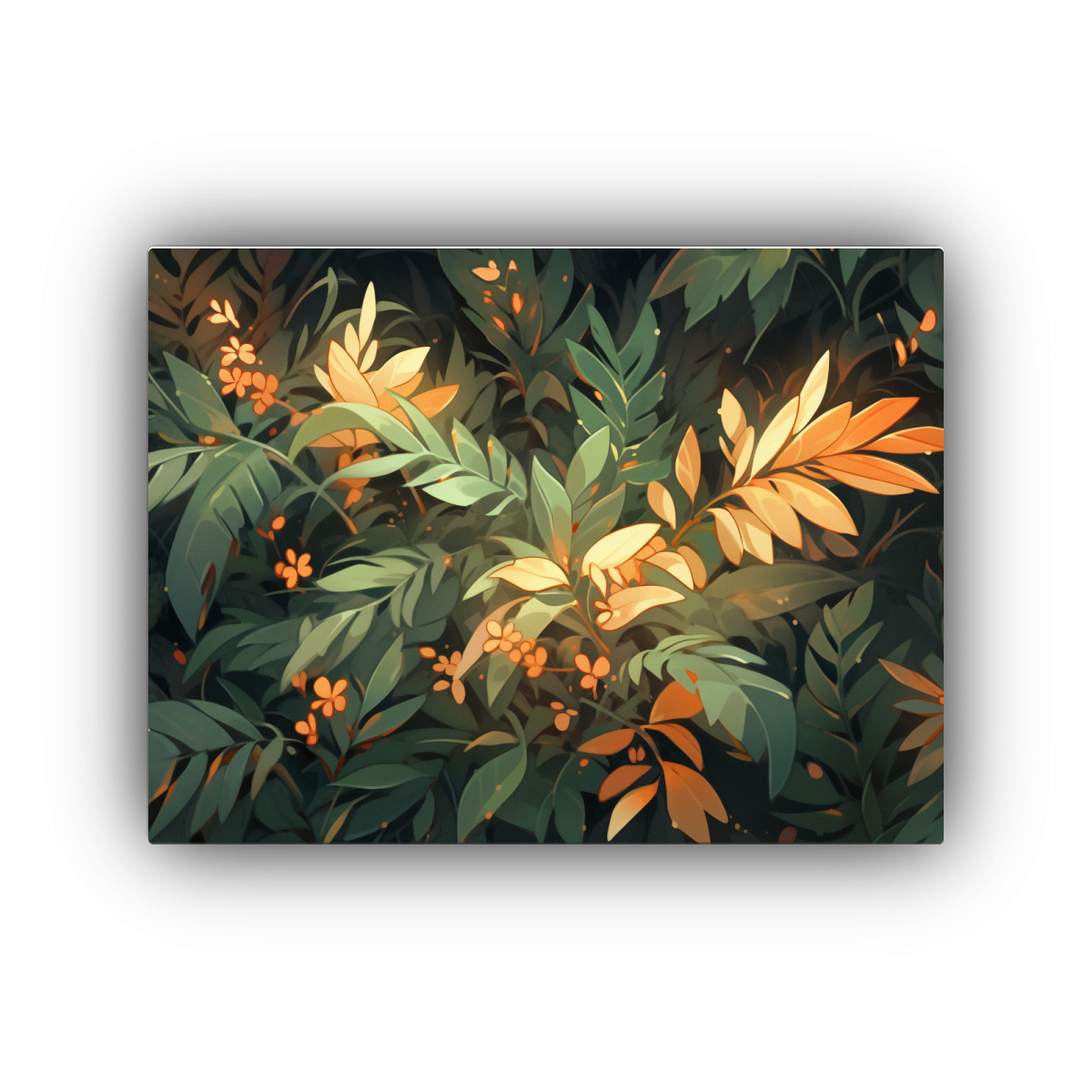 pinturas-en-bastidor-dise-o-vision-verde-y-naranja-estilo-neonoir-