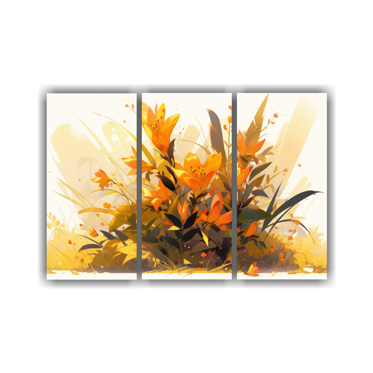 pinturas-en-bastidor-telas-alegres-en-amarillo-y-naranja-con-atm-sfera-neonoir