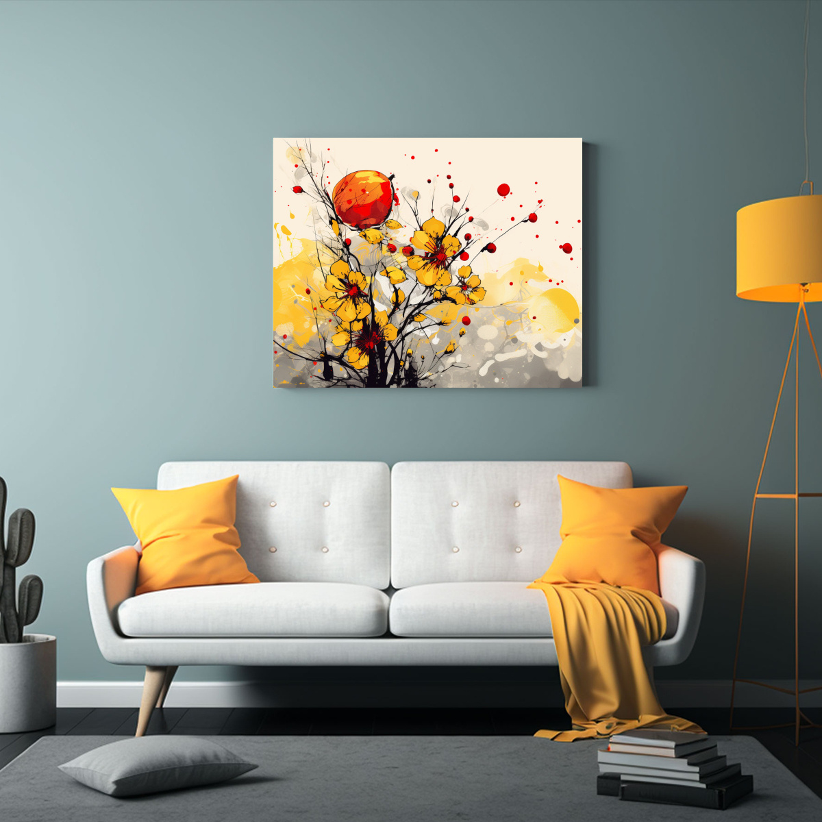 pinturas-lienzo-vitalidad-rboles-frutales-en-amarillo-y-rojo-neonoir-1