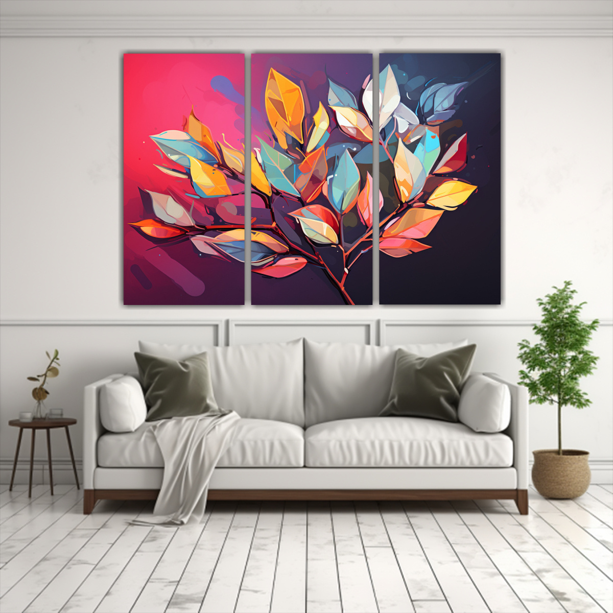 set-3-telas-bastidor-colores-eucalipto-arco-ris-atmosfera-neonoir-1