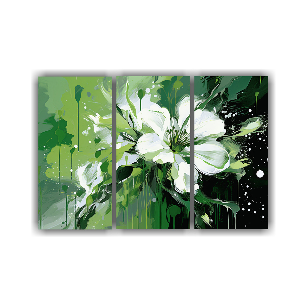 tr-ptico-lienzo-impacto-visual-verde-y-blanco-estilo-neonoir-