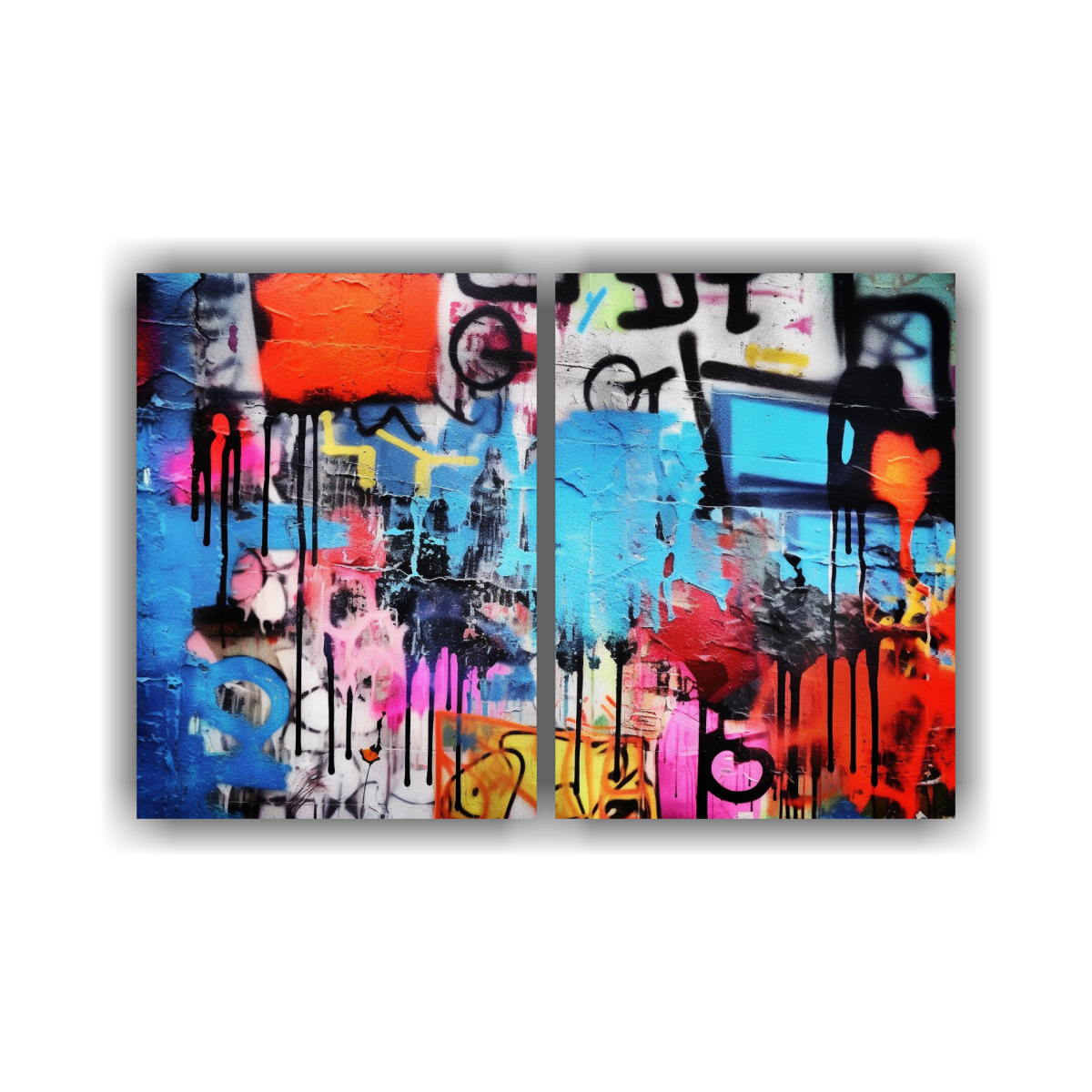 arte-urbano-graffitero-en-telas-estilo-galer-a-dos-piezas-tem-ticas-de-graffiti-digital