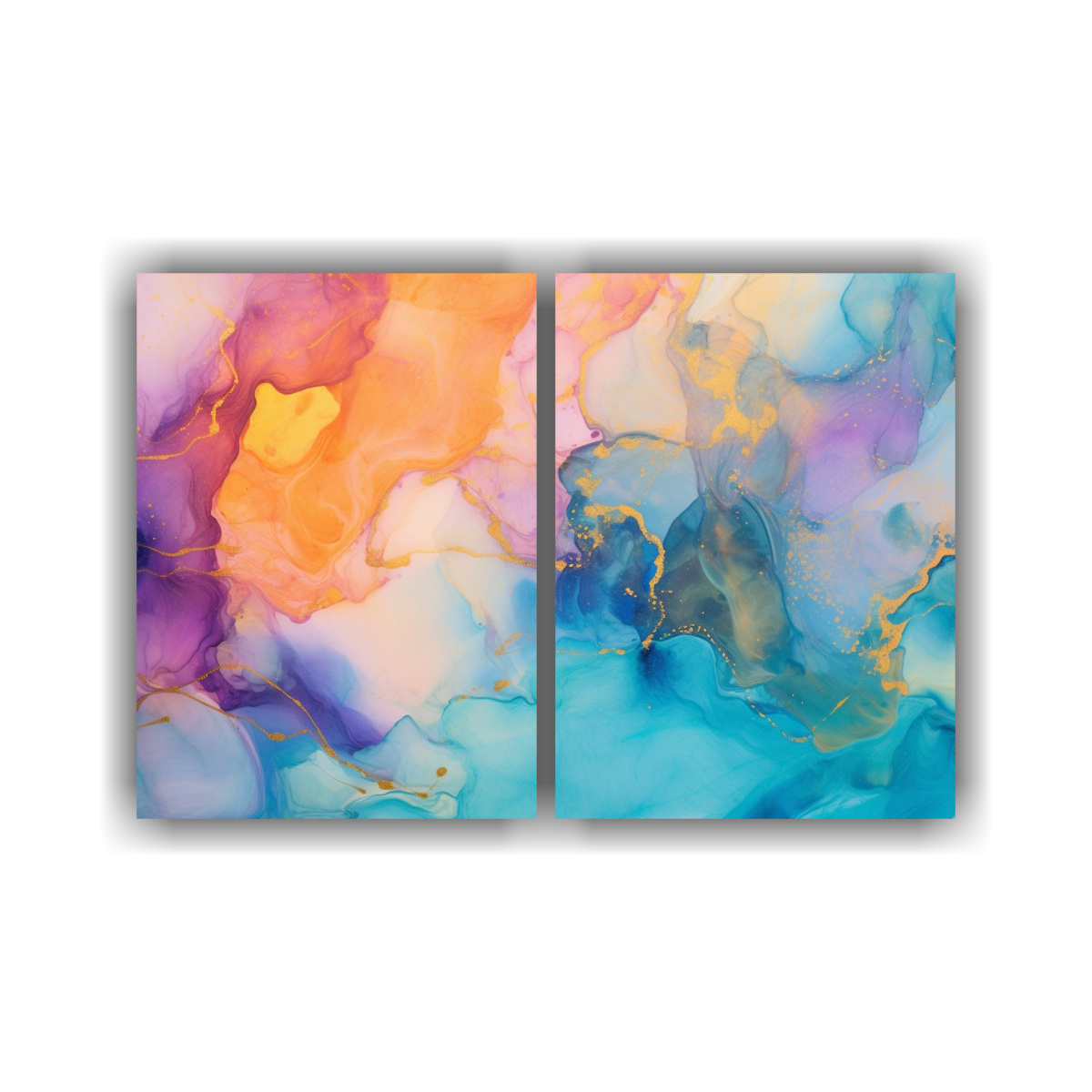 conjunto-de-2-lienzos-con-im-genes-luminosas-corrientes-transl-cidas-y-remolinos-met-licos