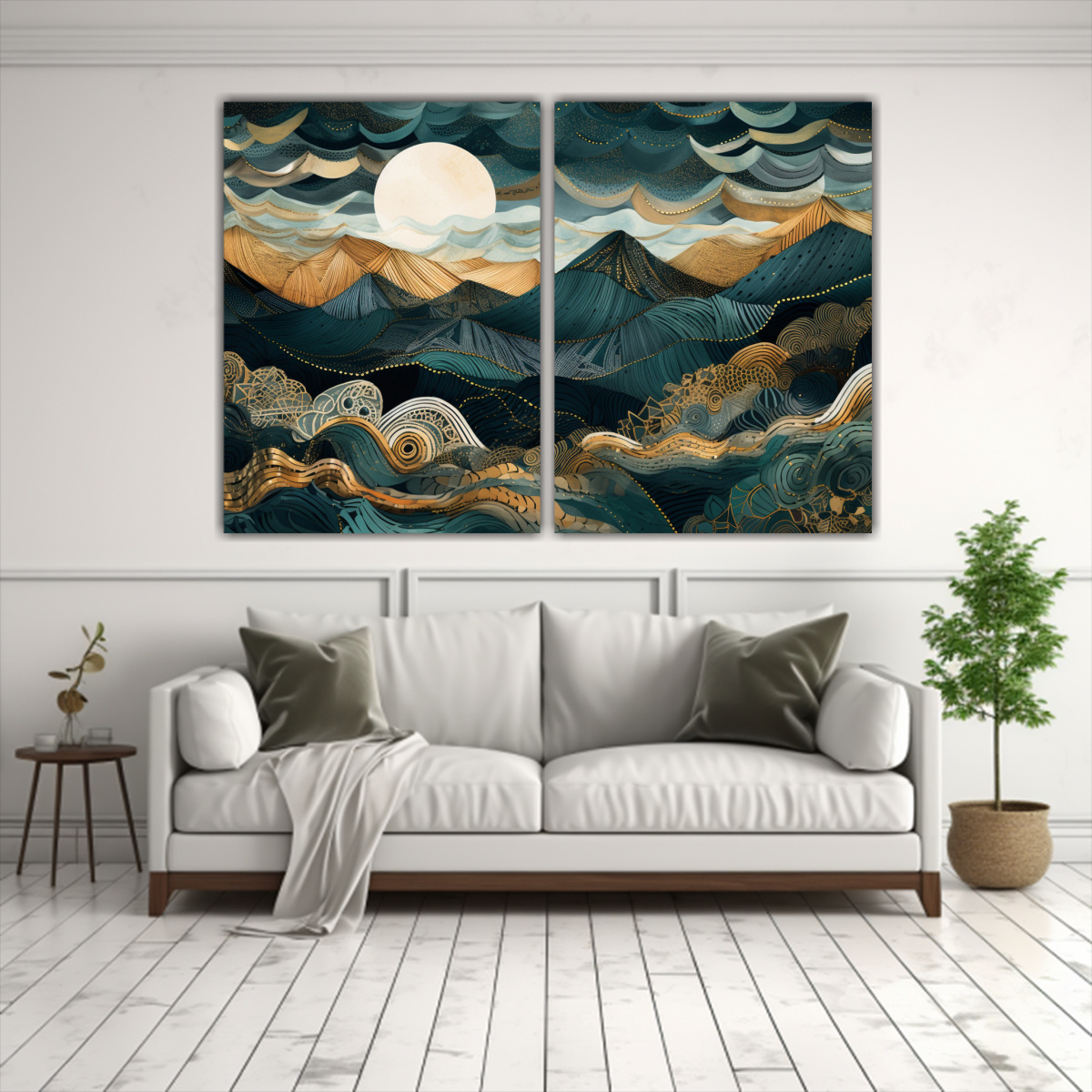 cuadro-abstracto-de-monta-as-y-colinas-en-decoraci-n-moderna-1