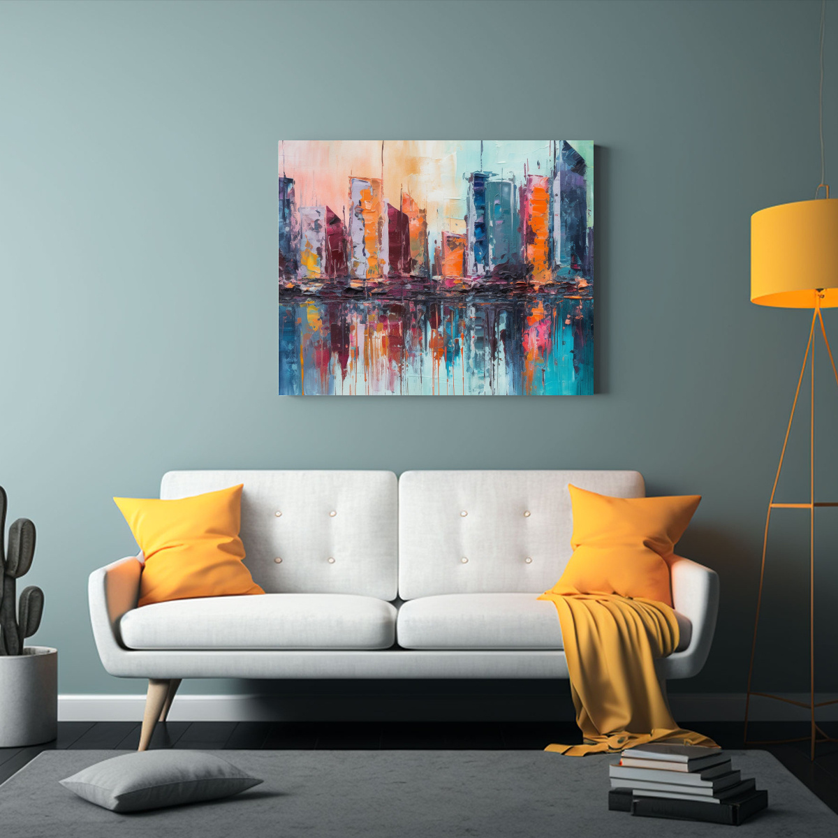 cuadro-ciudad-minimalista-rosa-en-lienzo-horizonte-urbano-ilustrado-1