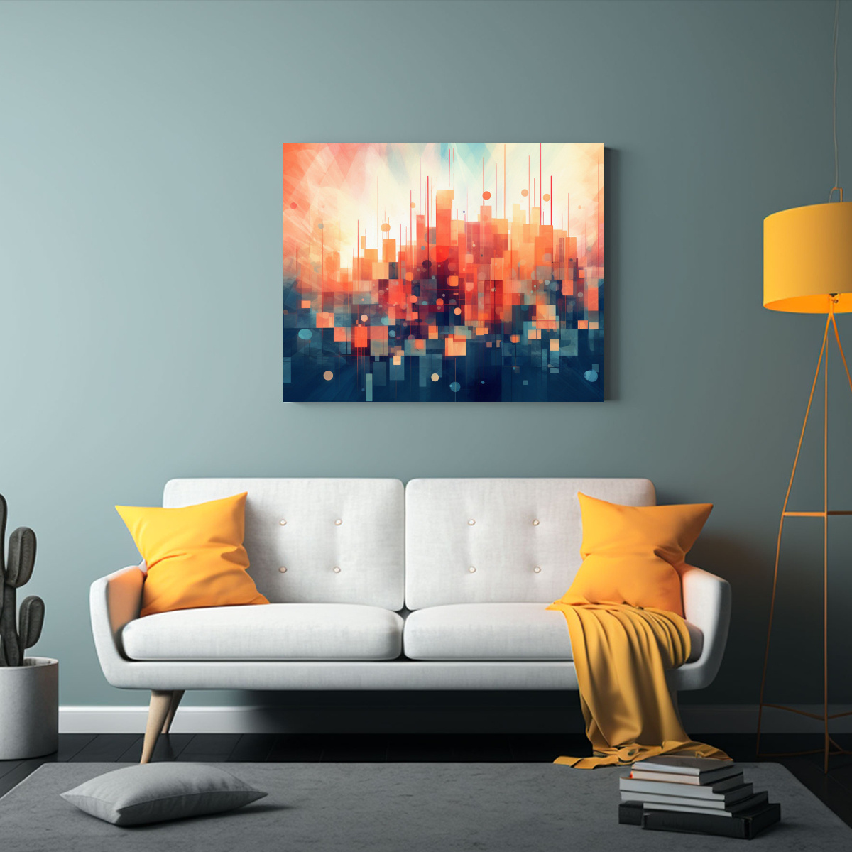 cuadro-decorativo-abstracto-en-azul-con-l-neas-y-puntos-1-1