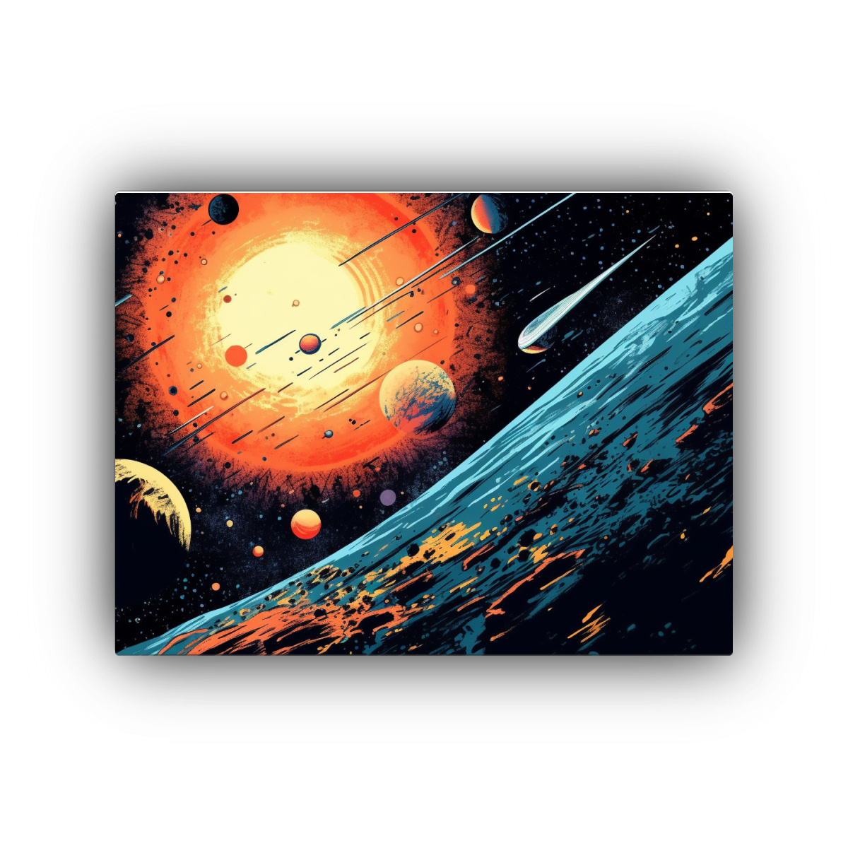 cuadro-decorativo-estilo-c-mic-de-escena-espacial-con-planeta-sol