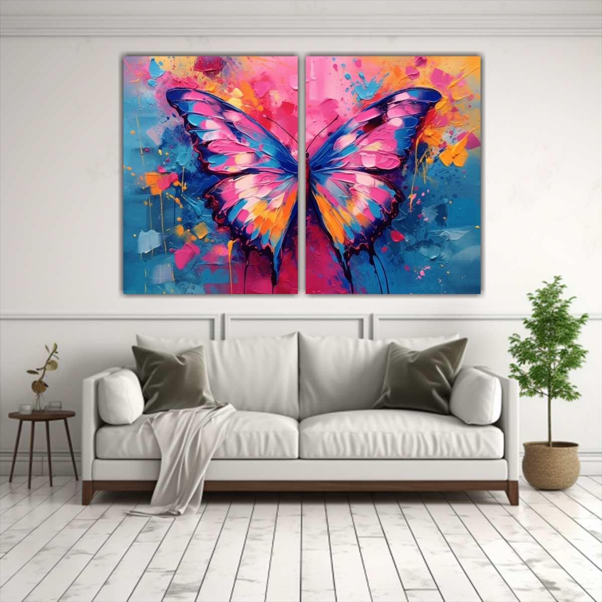 cuadro-lienzo-mariposa-volando-en-universo-pop-art-1-1