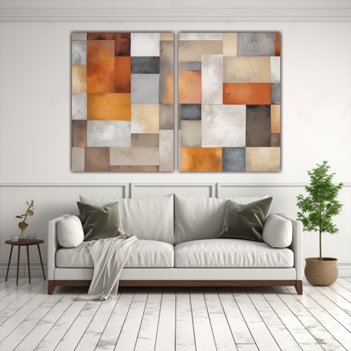 cuadros-abstractos-geom-tricos-en-marr-n-y-gris-1