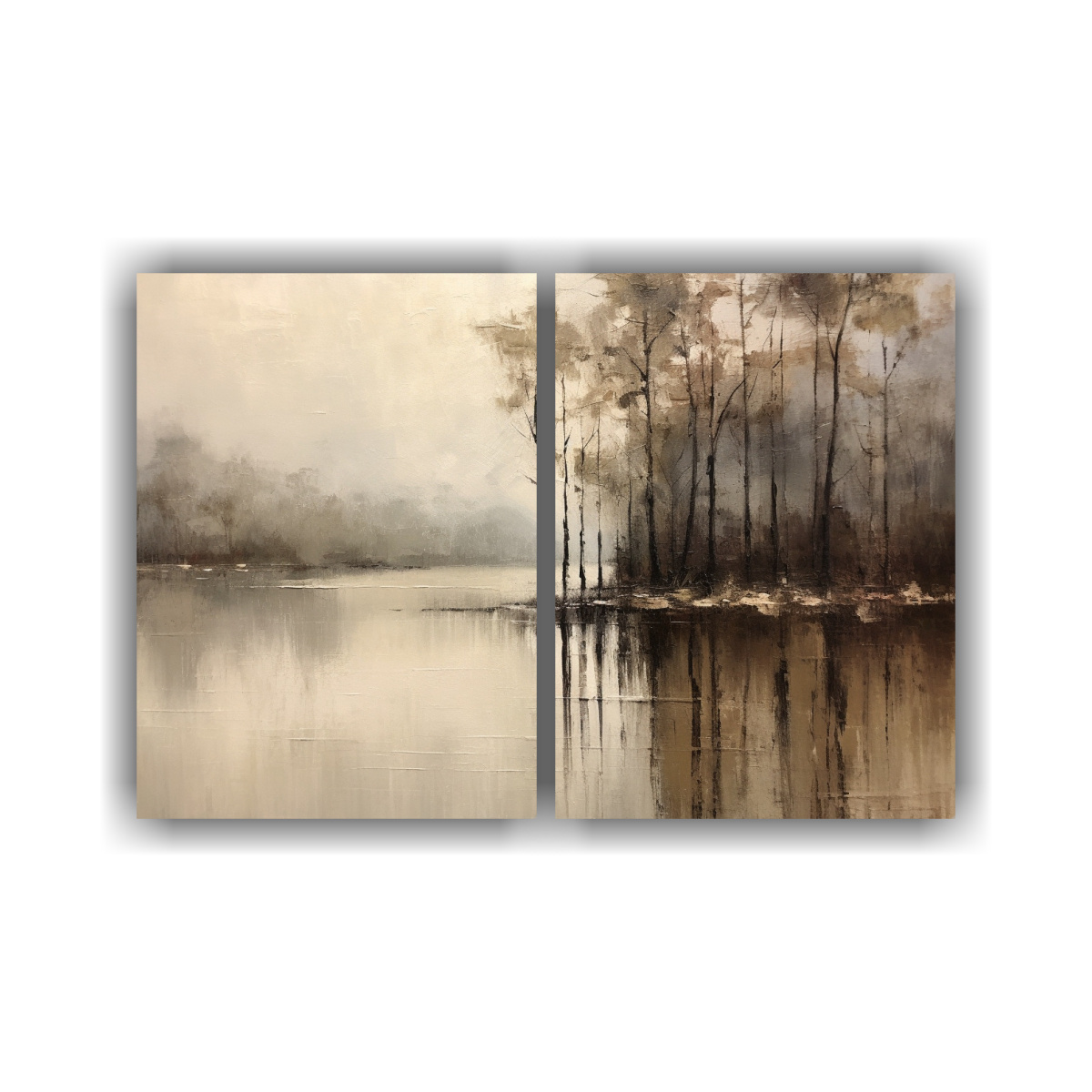 cuadros-abstractos-surrealistas-rboles-junto-al-agua-en-pintura-al-leo-