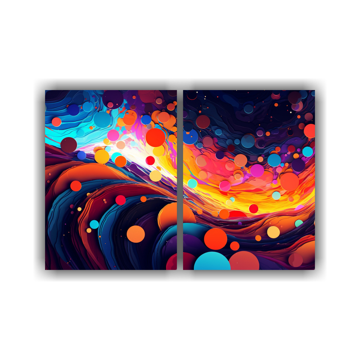 cuadros-artesanales-con-colorido-fondo-de-dise-o-