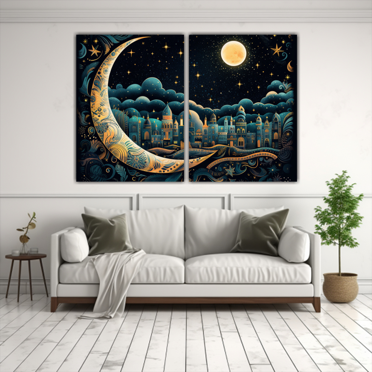 cuadros-creativos-para-cocina-noche-estrellada-con-remolinos-y-luna-creciente-1-1