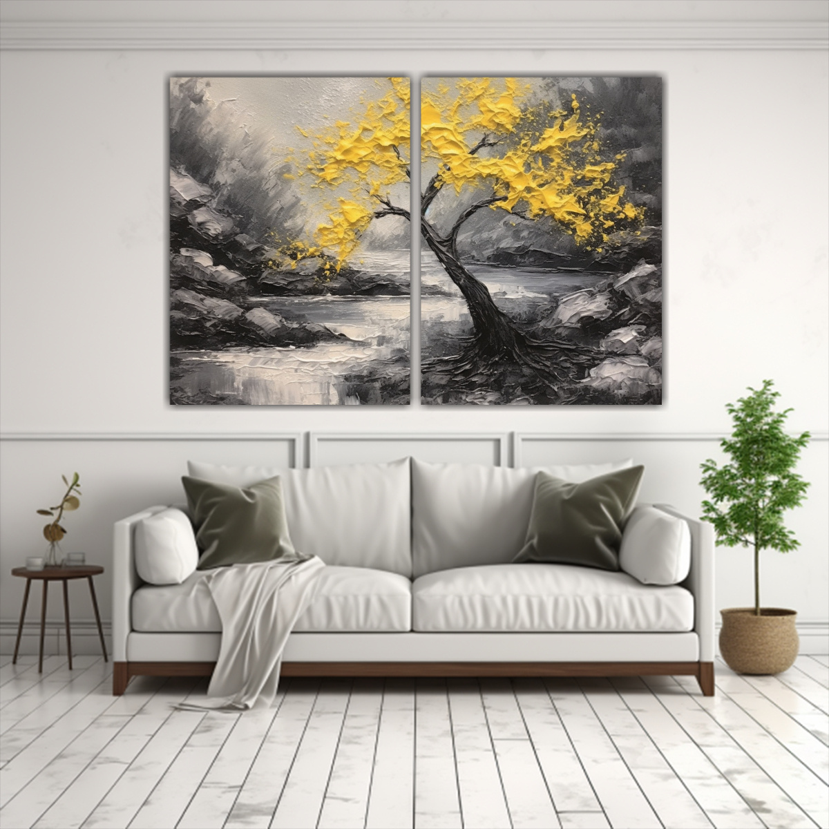 cuadros-est-ticos-de-rbol-en-r-o-gris-y-negro-set-de-2-1