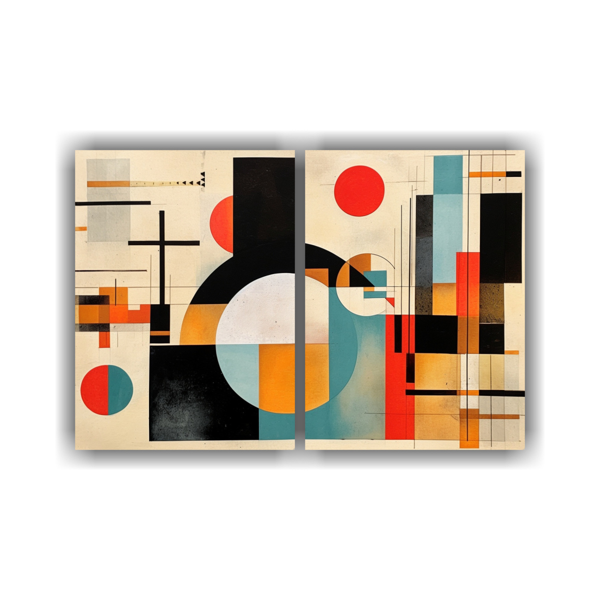 cuadros-geom-tricos-abstractos-inspiradores-para-decorar-el-comedor-