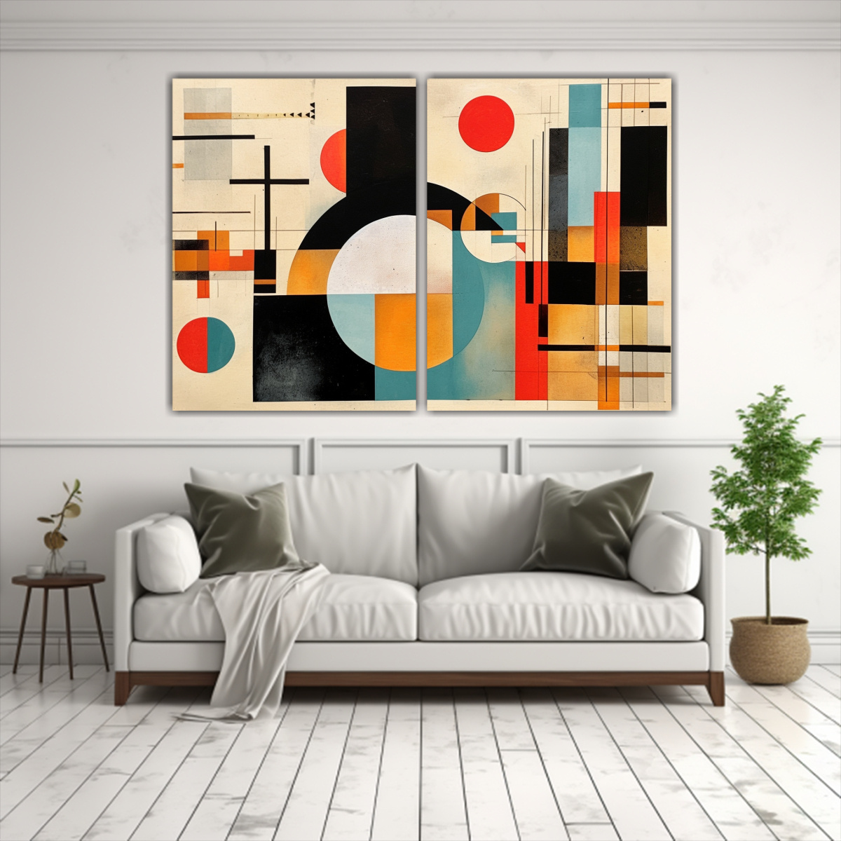 cuadros-geom-tricos-abstractos-inspiradores-para-decorar-el-comedor-1-1