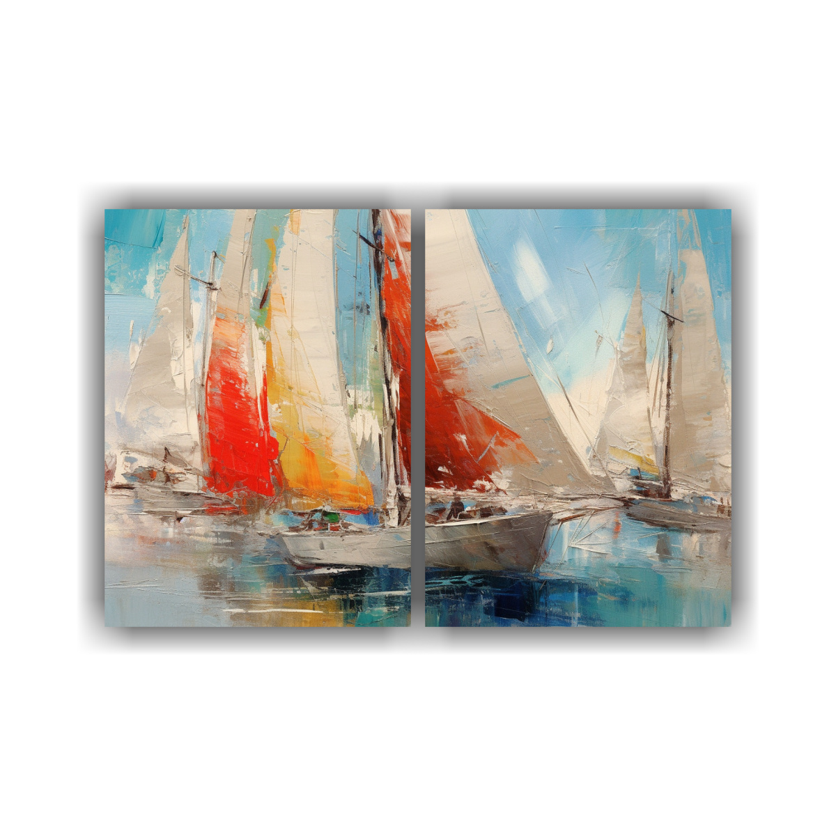 cuadros-modernos-intenso-de-veleros-en-estilo-de-artur-bordalo