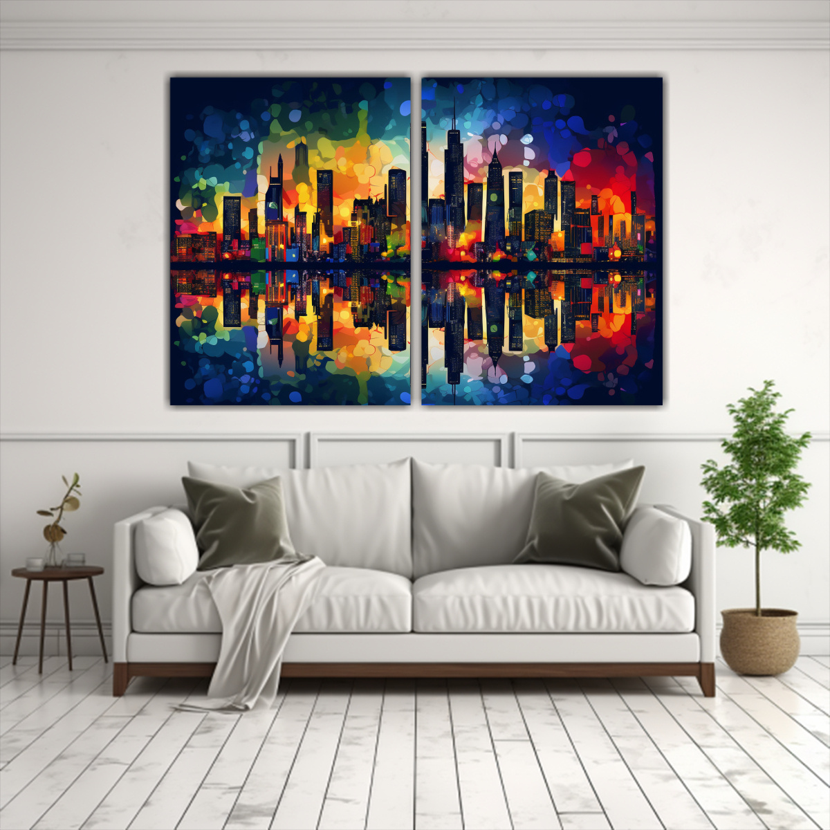 cuadros-patr-n-intenso-pop-art-ciudad-m-stica-skyline-1