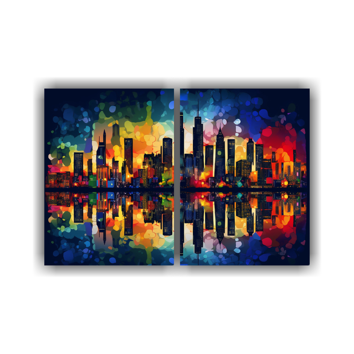 cuadros-patr-n-intenso-pop-art-ciudad-m-stica-skyline