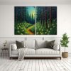 cuadros-sala-bosque-y-hierba-al-anochecer-sombr-os-1-1