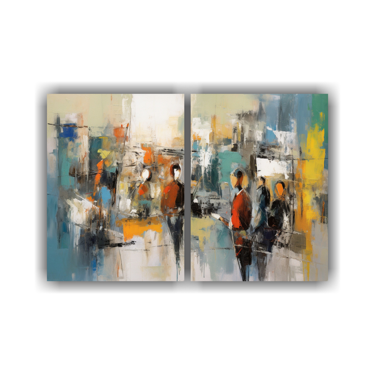 d-ptico-abstracto-de-hombres-y-personas-en-bastidor-de-madera