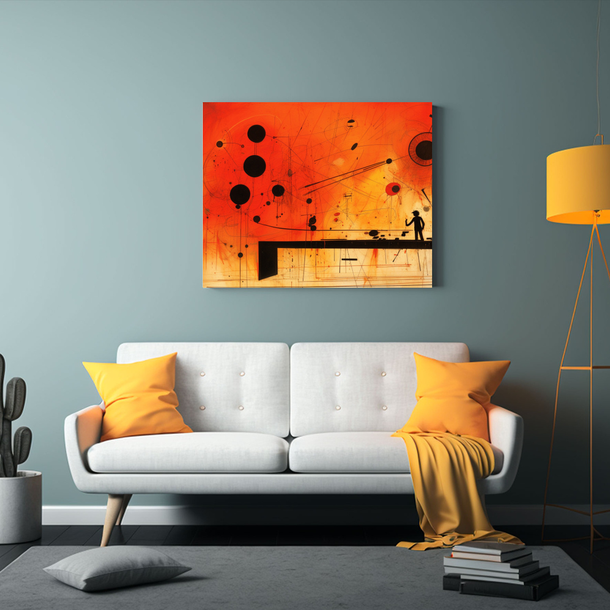 lienzo-rojo-con-dibujo-en-negro-estilo-enigm-tico-1