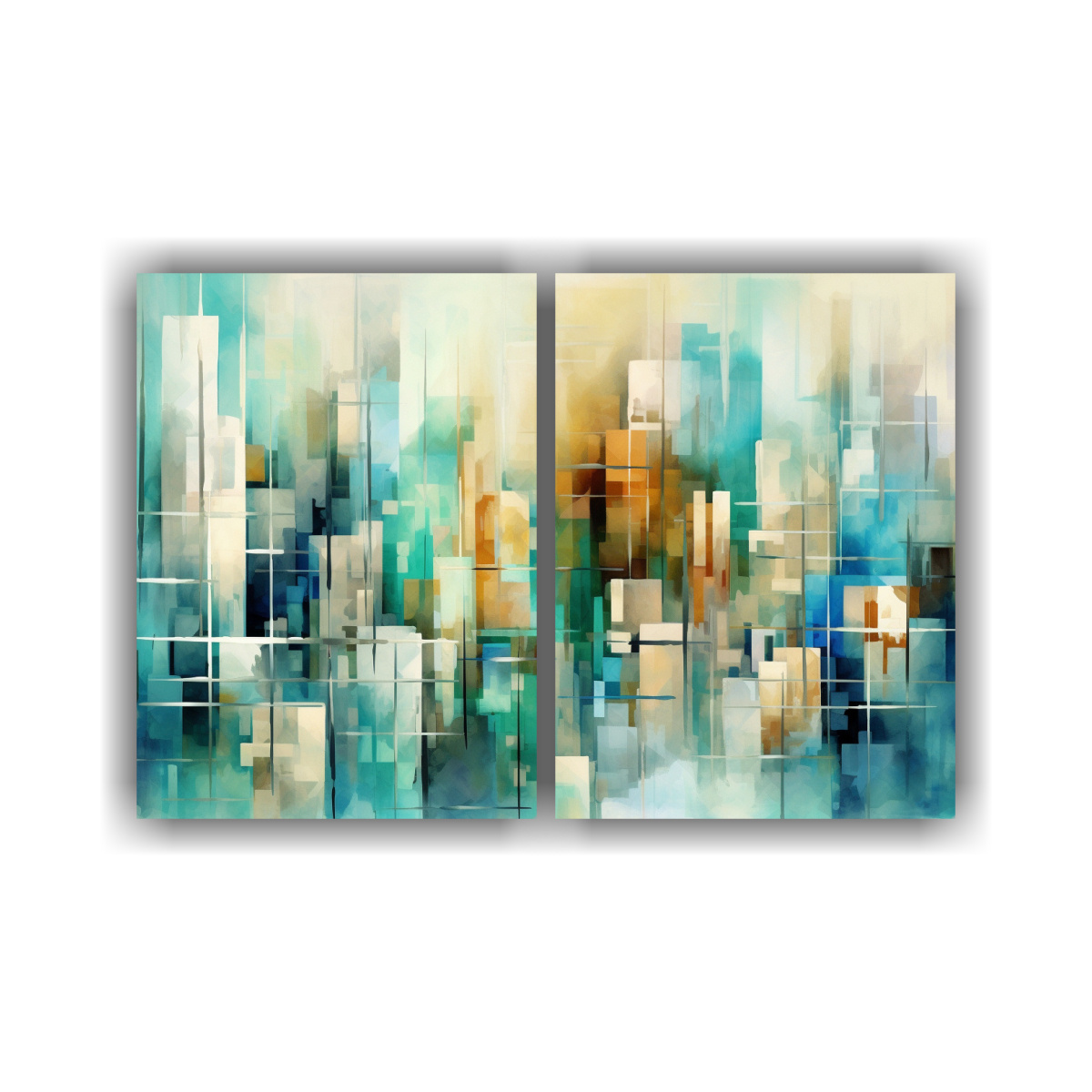 pintura-abstracta-horizontal-moderna-ciudad-acuarela