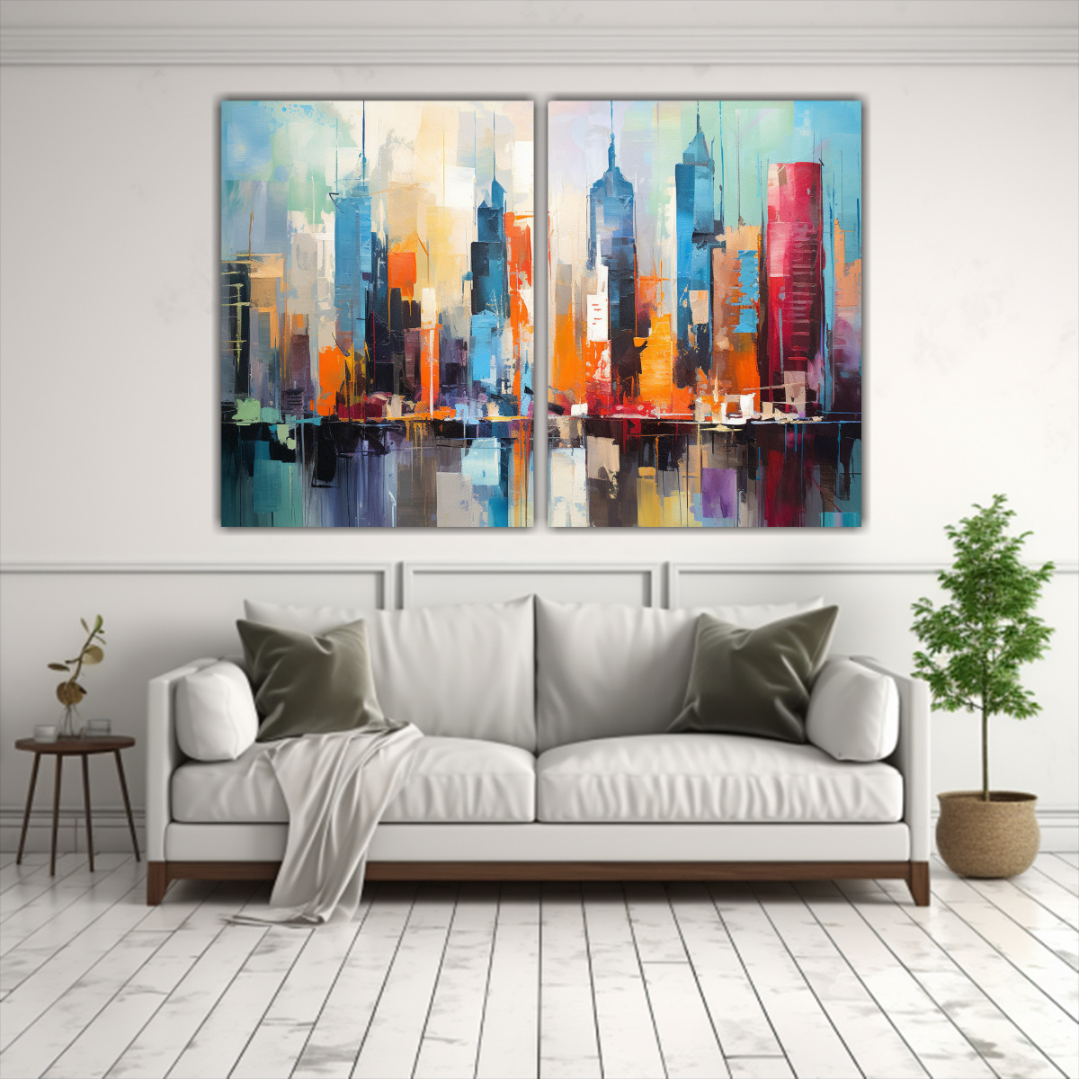 pintura-acr-lica-abstracta-de-una-ciudad-al-atardecer-1