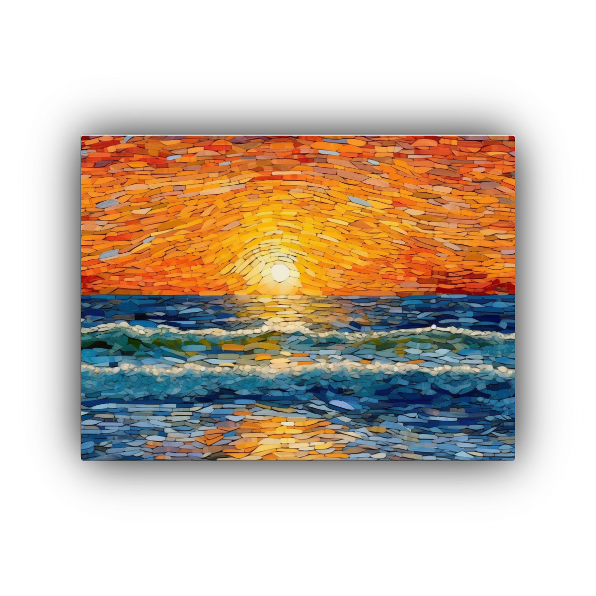 pintura-decorativa-de-playa-al-atardecer-con-cielos-naranjas-y-agua-