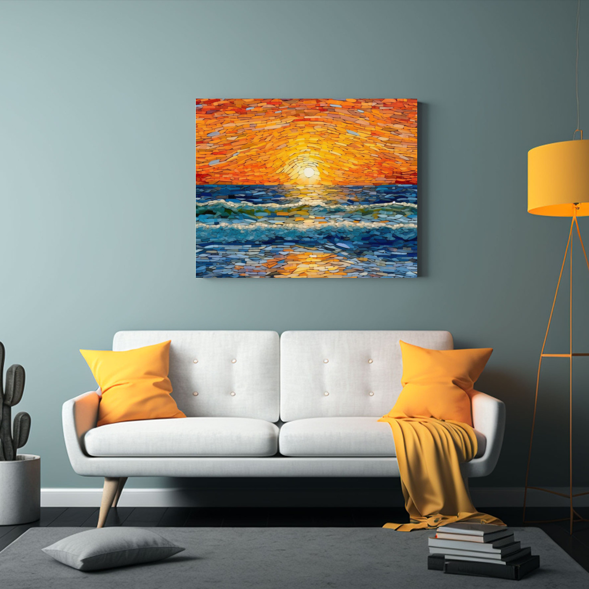 pintura-decorativa-de-playa-al-atardecer-con-cielos-naranjas-y-agua-1-1