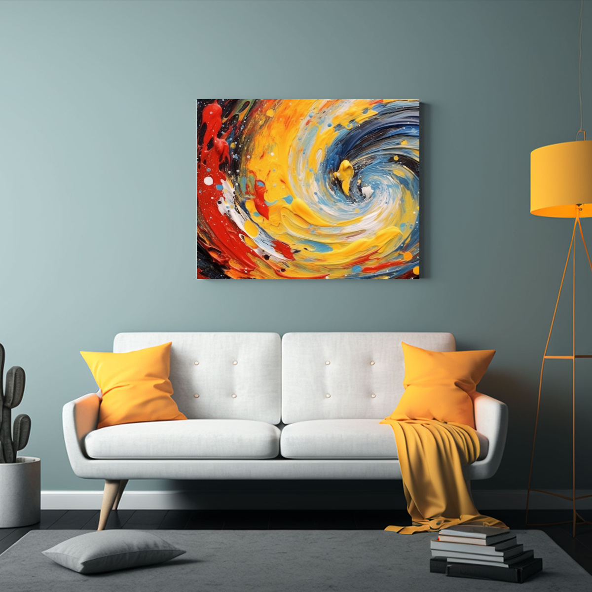 pintura-decorativa-estilo-jackson-pollock-universo-en-remolino-1
