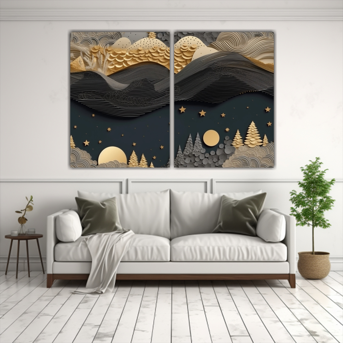 pintura-en-lienzo-con-l-neas-finas-estilo-arte-de-fibra-dorada-y-oscura-1