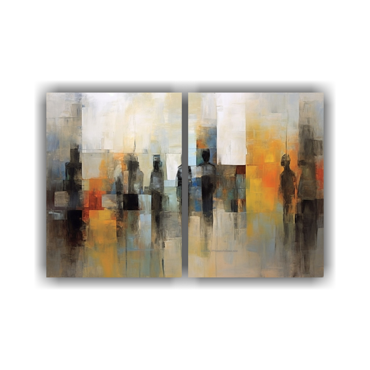 pintura-leo-din-mica-con-dos-composiciones-en-espacio
