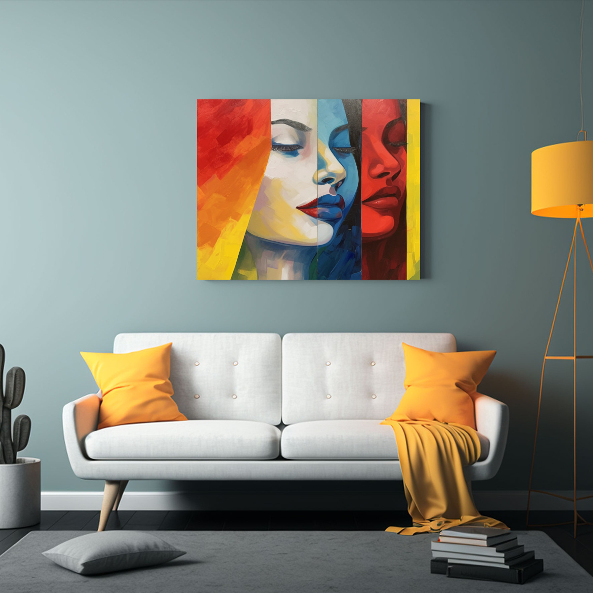 pintura-mujer-sobre-fondo-4-colores-rojo-verde-azul-1-1