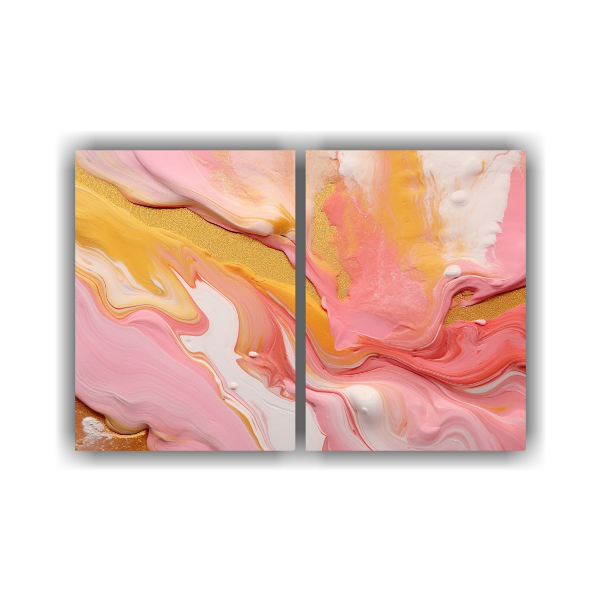 pinturas-abstractas-elegantes-en-forma-de-ola-en-dorado-blanco-y-rosa