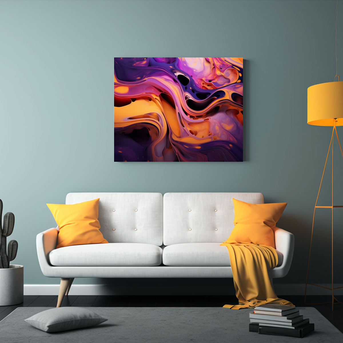pinturas-abstractas-en-morado-naranja-y-negro-para-decoraci-n-de-oficina-1-1