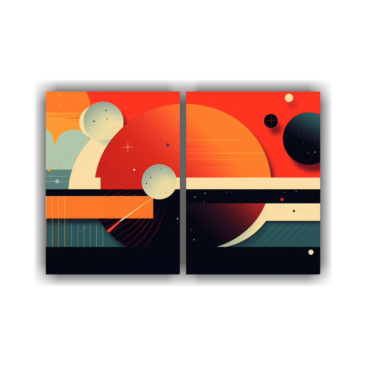 pinturas-abstractas-minimalistas-de-la-era-espacial-con-formas-simples