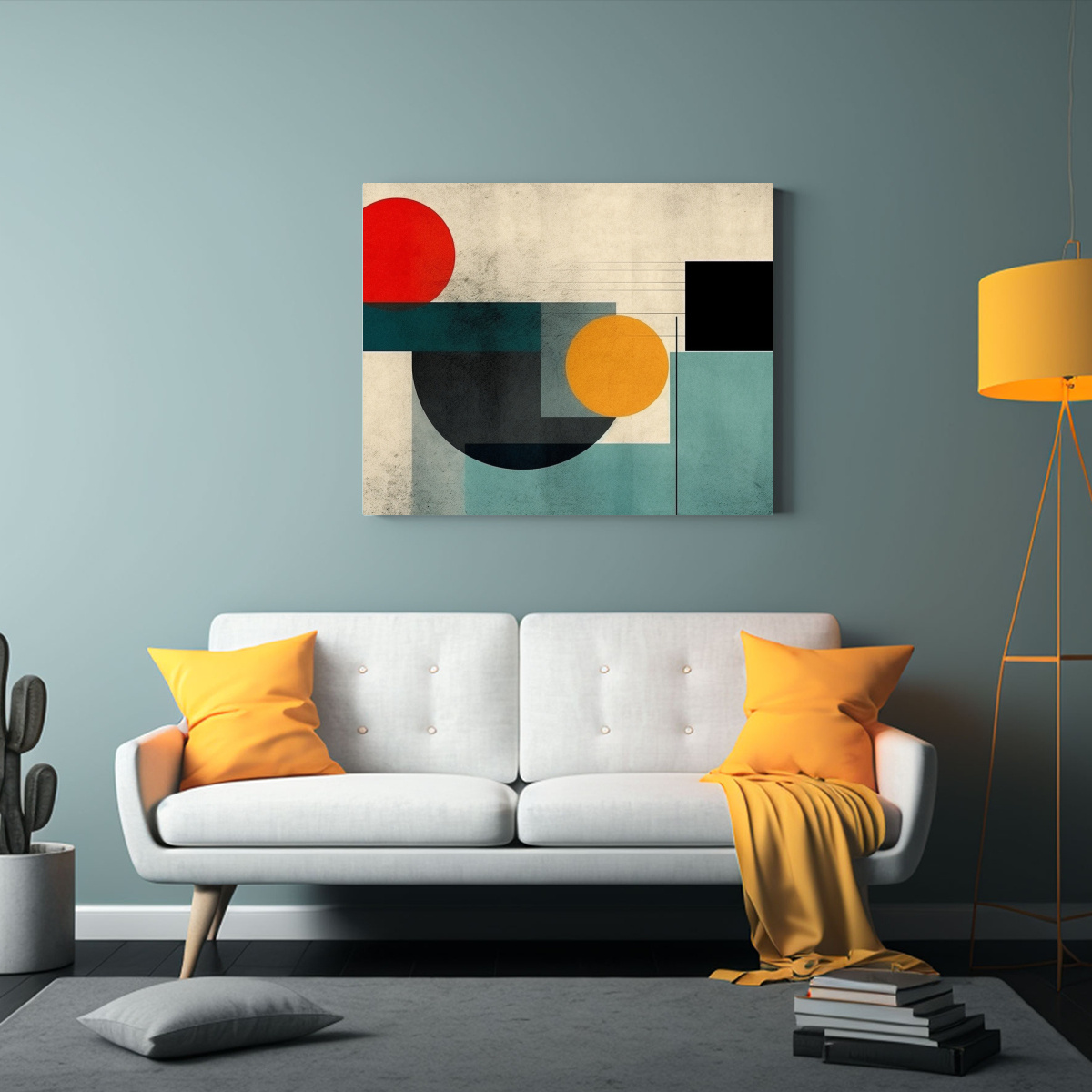 pinturas-decorativas-bauhaus-estilo-abstracto-sobre-fondo-granulado-1