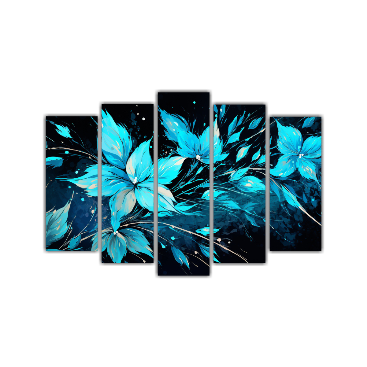 conjunto-5-arte-acuarela-minimalista-granos-de-quinua-en-turquesa-y-azul