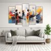 conjunto-5-cuadros-abstractos-originales-de-artista-expresivo-1