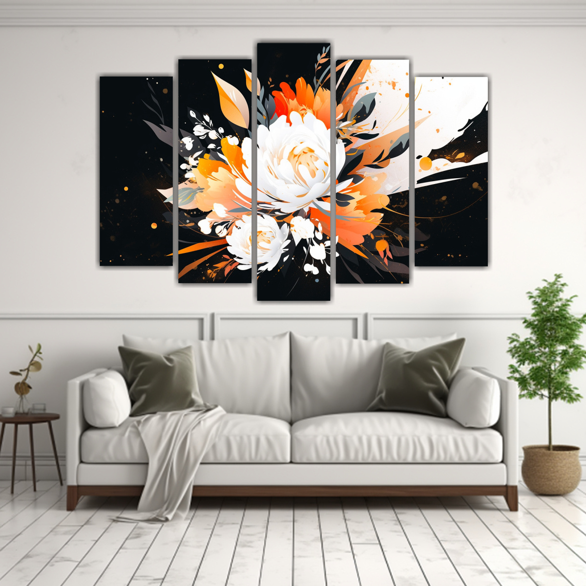 conjunto-5-cuadros-decorativos-est-tica-blanco-y-naranja-neonoir-estilo-1