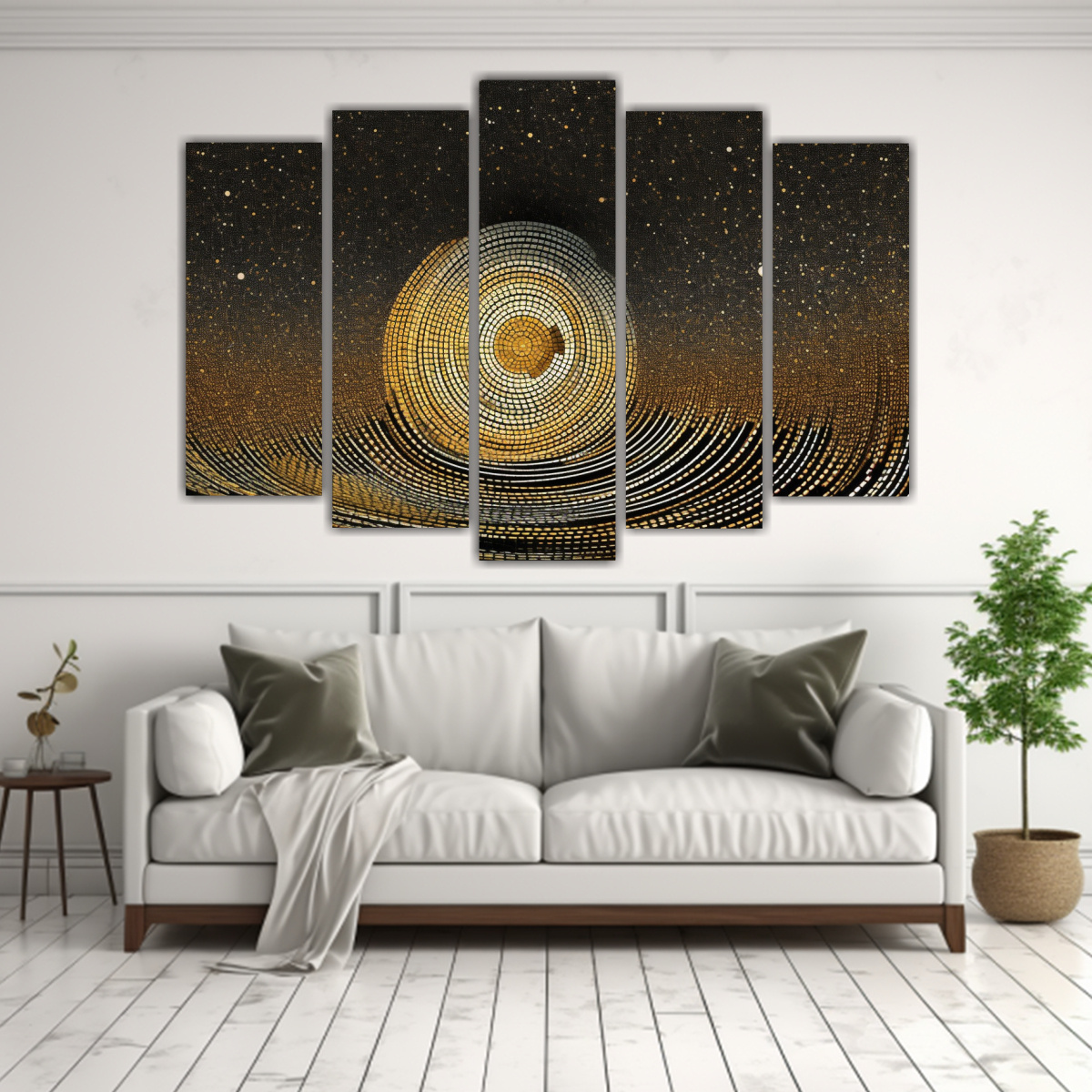 conjunto-5-cuadros-tela-estilo-anni-albers-y-agnes-martin-1