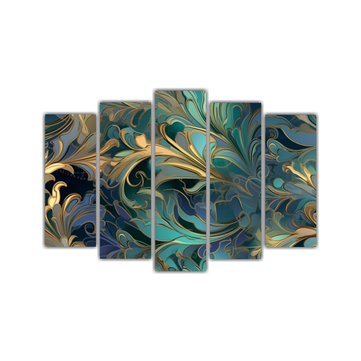 conjunto-de-5-cuadros-acuarela-duradero-para-decoraci-n