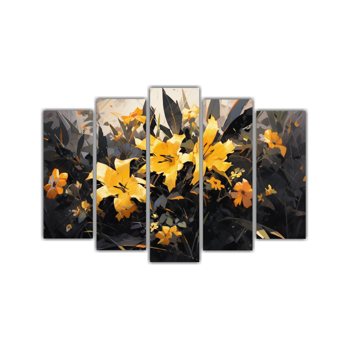 conjunto-de-5-cuadros-de-fotograf-a-para-habitaci-n-en-amarillo-y-negro